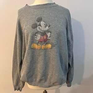 Vintage  90’s Disney Store Mickey Mouse crew sweatshirt